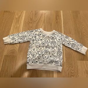 Winter Water Factory sweatshirt 3T- dog pattern!